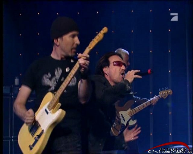 Edge, Bono und Adam