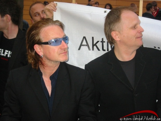 Bono und Herbert Grnemeyer