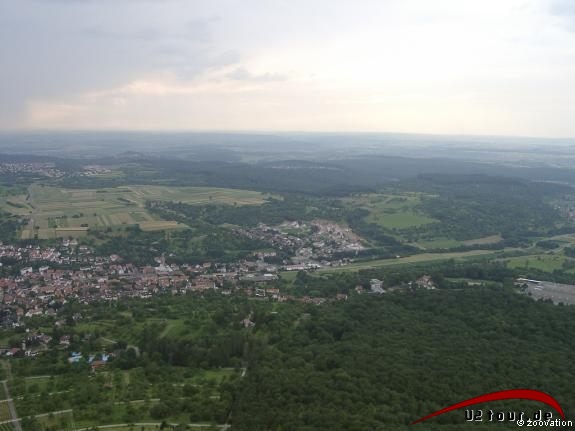 Ausblick Burg Neuffen