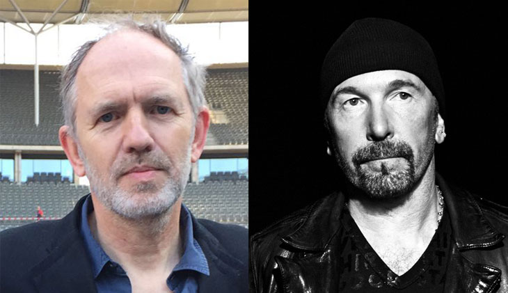 Bild zu: The Edge & Anton Corbijn bei radioeins