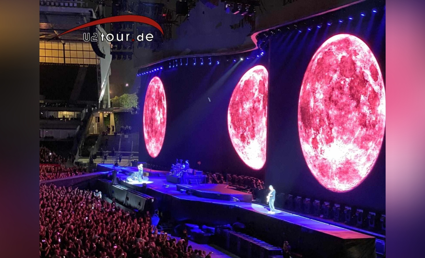 Bild zu: The Moon Was Up... - U2 eröffnen Joshua Tour 2019 in Auckland