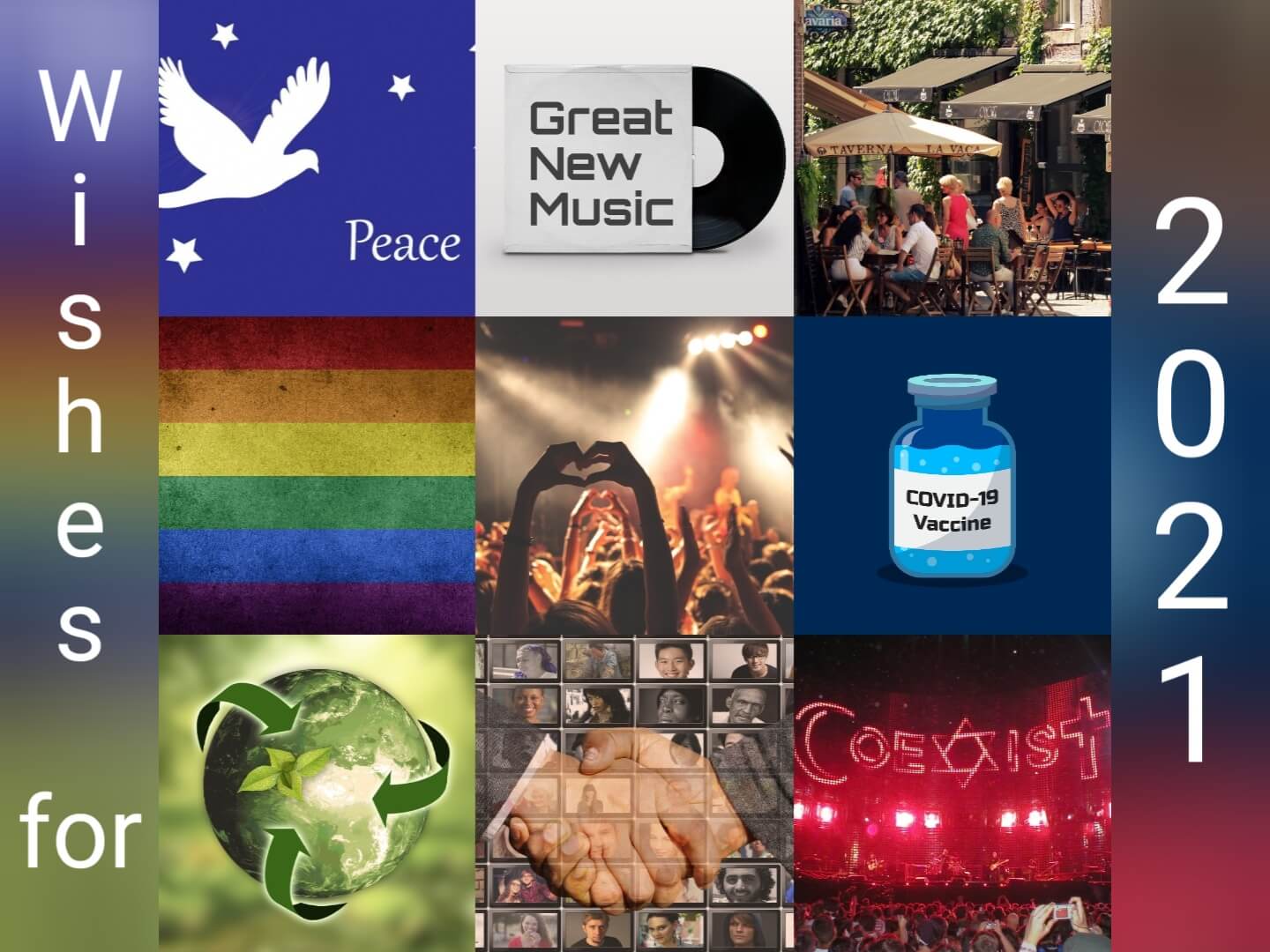 Bild zu: Ein frohes neues Jahr 2021