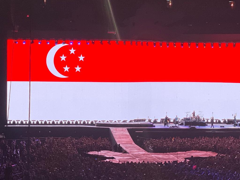 Bild zu: Erstes Konzert in Singapur mit überraschendem Ende